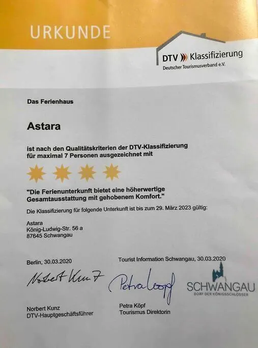 Prázdninový dům Astara - Dein Traum-Ferienhaus In Schwangau